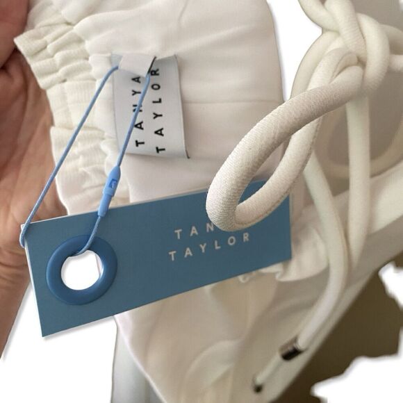 Tanya Taylor White Dasha Strappy Knit Maxi Dress Size L NWT $585 - Picture 12 of 12